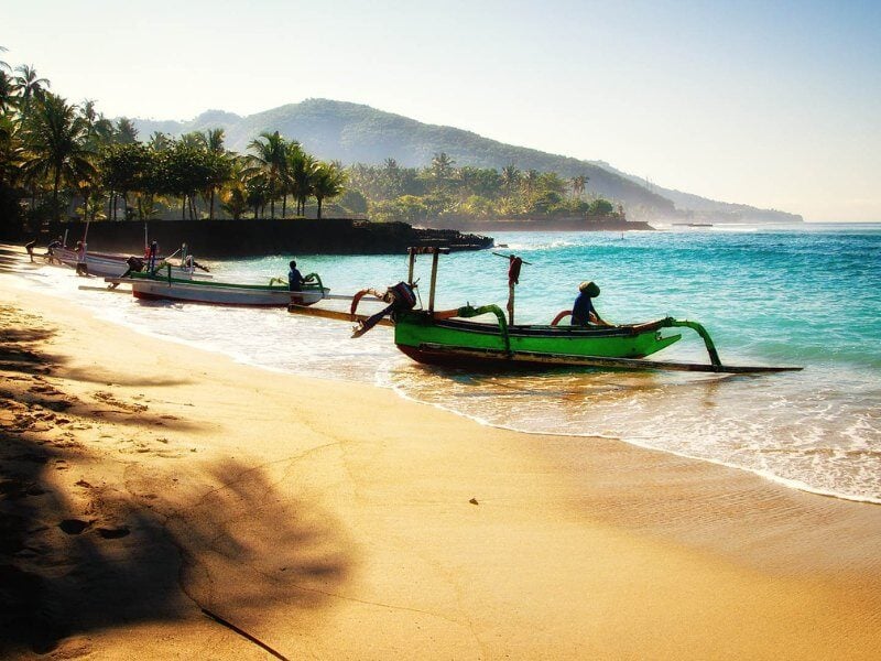 Boats-on-the-Beach-Bali