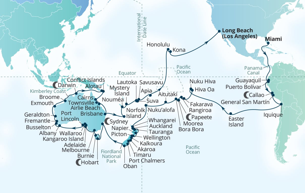 Seabourn 2027 World Cruise